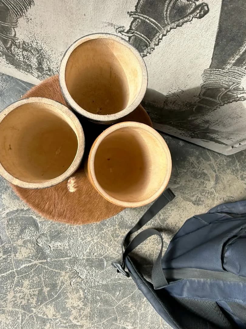 Plain Wooden Cup Set - Three Sizes - photo 1